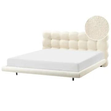 Dobbeltseng Soulisse 180x200 cm - Off-White - Møbler - Senger - Sengeramme & sengestamme