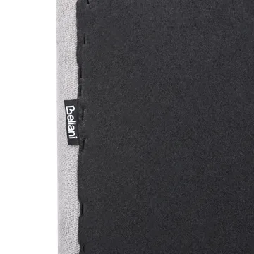 Dobbeltseng Talence 160x200 - Lysegrå - Møbler - Senger - Sengeramme & sengestamme