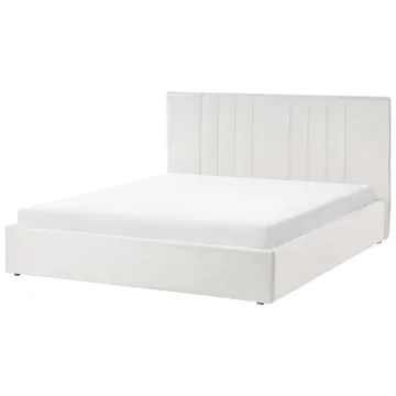 Dobbeltseng Tarascon 160x200 cm - Lys beige - Møbler - Senger - Senger med oppbevaring