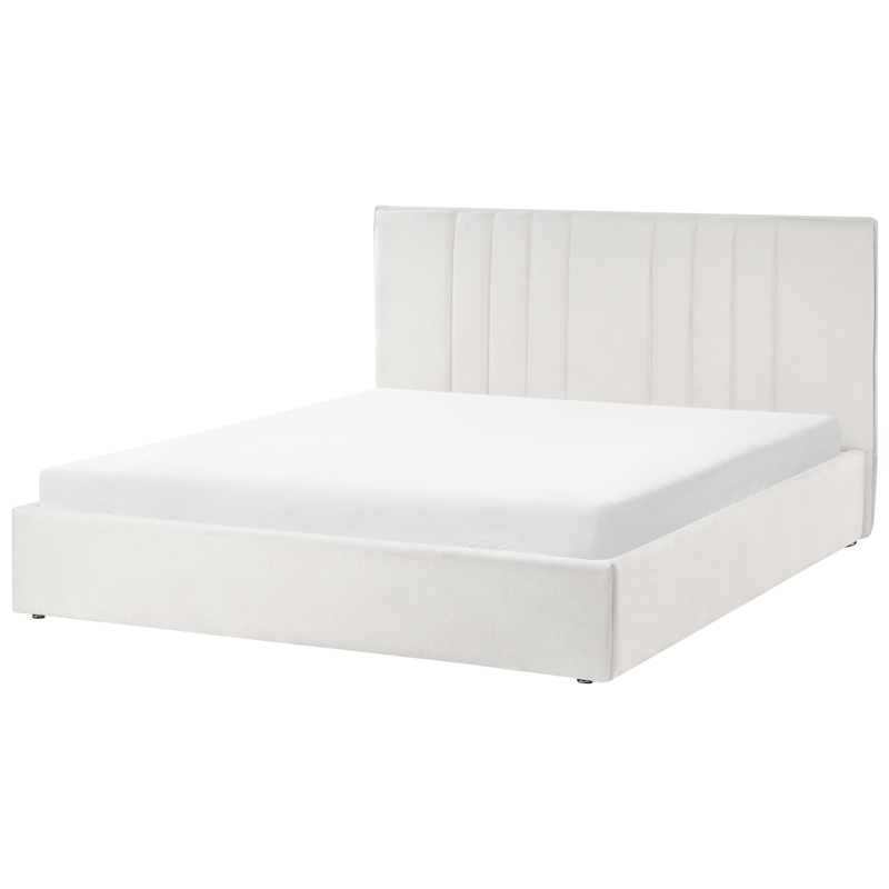 Dobbeltseng Tarascon 160x200 cm - Lys beige - Møbler - Senger - Senger med oppbevaring