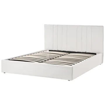 Dobbeltseng Tarascon 160x200 cm - Lys beige - Møbler - Senger - Senger med oppbevaring