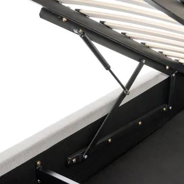 Dobbeltseng Tarascon 160x200 cm - Lys beige - Møbler - Senger - Senger med oppbevaring