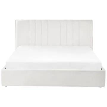 Dobbeltseng Tarascon 160x200 cm - Lys beige - Møbler - Senger - Senger med oppbevaring