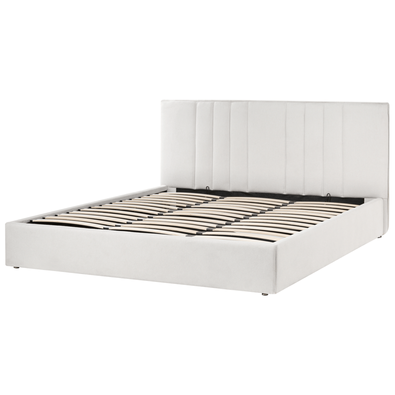 Dobbeltseng Tarascon 180x200 cm - Lys beige - Møbler - Senger - Senger med oppbevaring