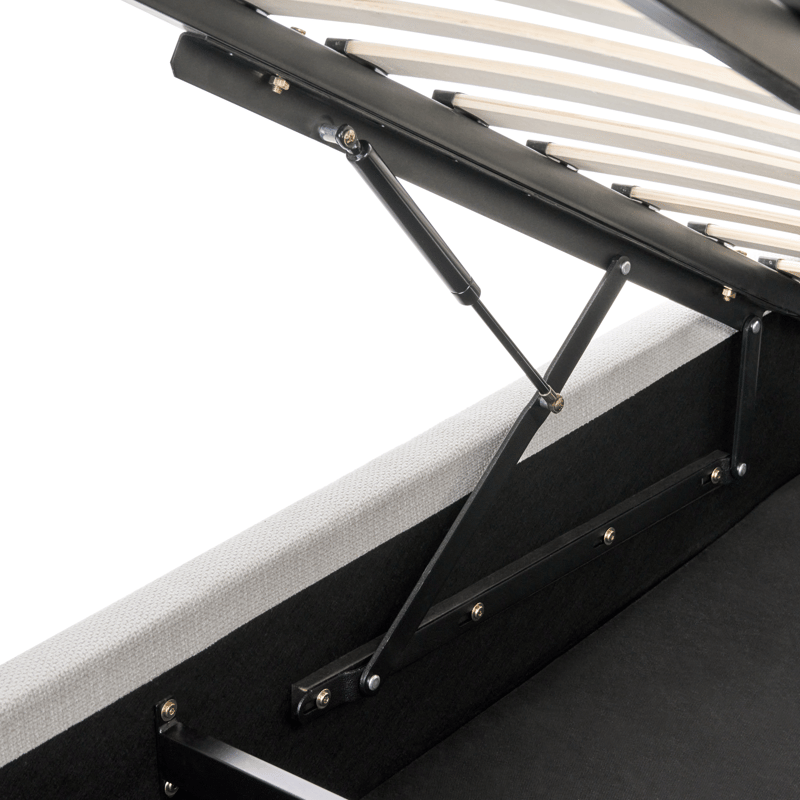 Dobbeltseng Tarascon 180x200 cm - Lys beige - Møbler - Senger - Senger med oppbevaring