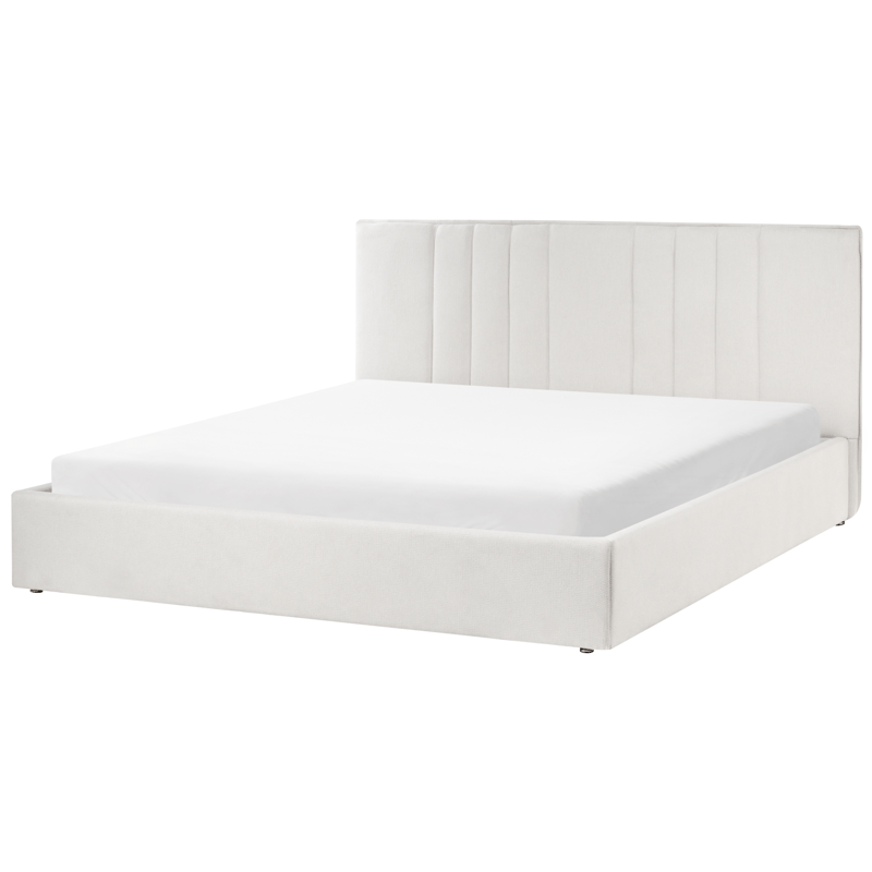 Dobbeltseng Tarascon 180x200 cm - Lys beige - Møbler - Senger - Senger med oppbevaring