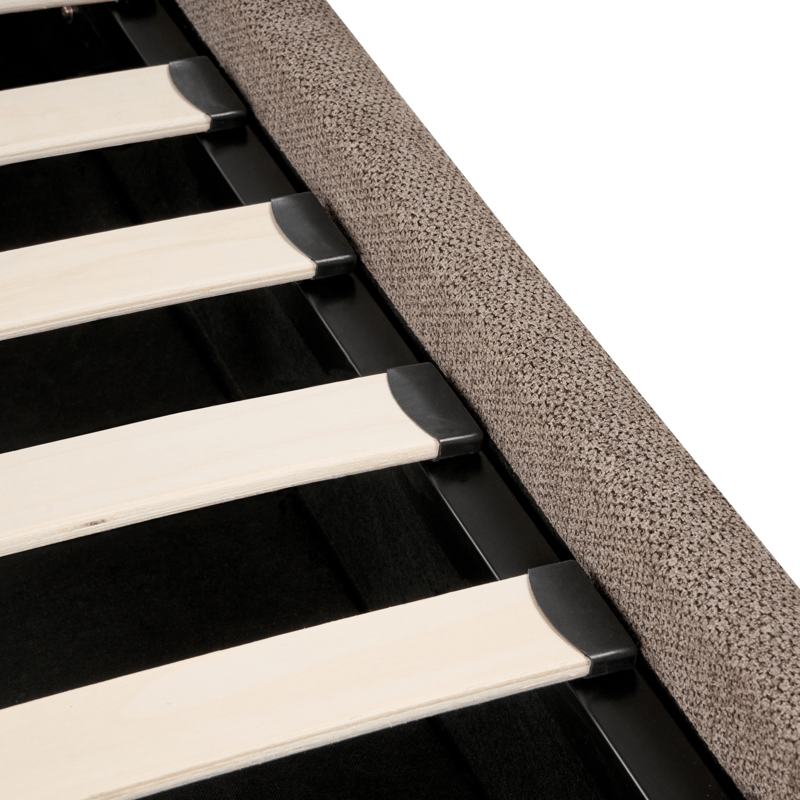 Dobbeltseng Tarascon 180x200 cm - Taupe - Møbler - Senger - Senger med oppbevaring