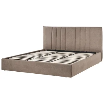 Dobbeltseng Tarascon 180x200 cm - Taupe - Møbler - Senger - Senger med oppbevaring
