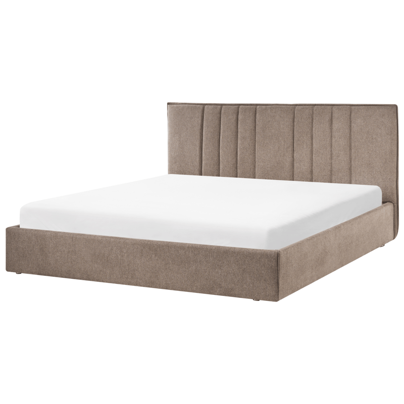 Dobbeltseng Tarascon 180x200 cm - Taupe - Møbler - Senger - Senger med oppbevaring