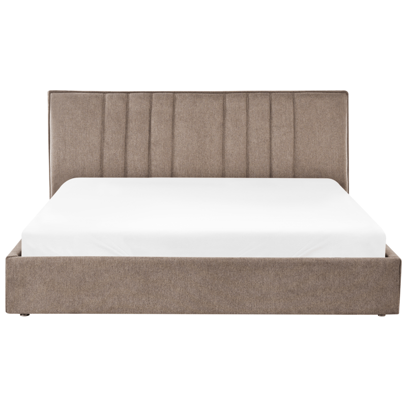 Dobbeltseng Tarascon 180x200 cm - Taupe - Møbler - Senger - Senger med oppbevaring