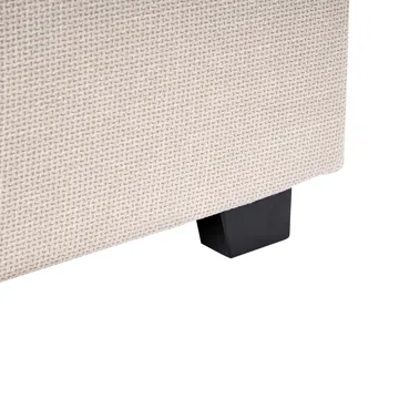 Dobbeltseng Vaucluse 160x200 cm - Lys beige - Møbler - Senger - Sengeramme & sengestamme