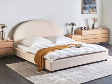 Dobbeltseng Vaucluse 180x200 cm - Lys beige - Møbler - Senger - Sengeramme & sengestamme