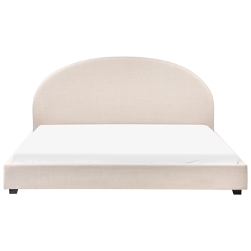 Dobbeltseng Vaucluse 180x200 cm - Lys beige - Møbler - Senger - Sengeramme & sengestamme