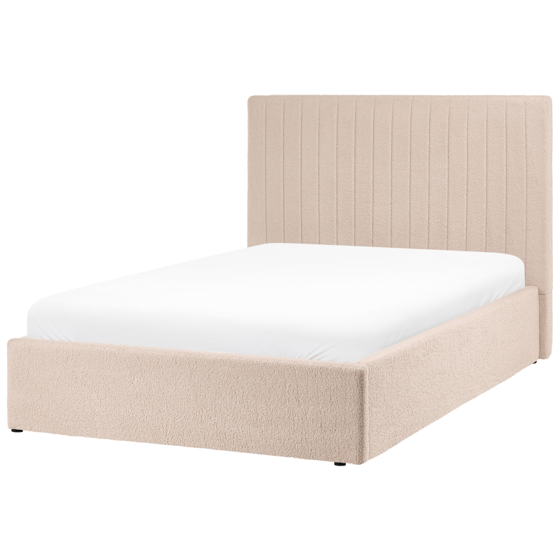 Dobbeltseng Vion 120x200 cm - Beige - Møbler - Senger - Senger med oppbevaring