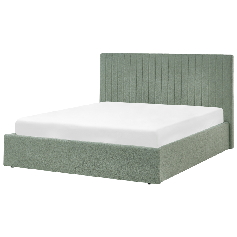 Dobbeltseng Vion 160x200 cm - Grønn - Møbler - Senger - Senger med oppbevaring