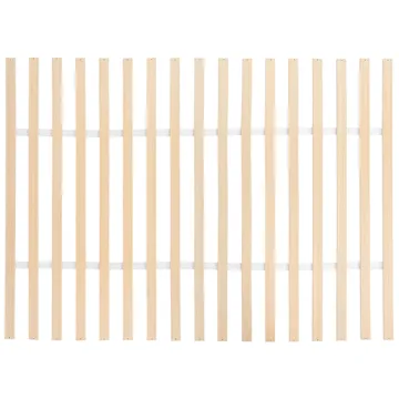 Dobbeltseng Wizernes 140x200 - Lysebrun - Møbler - Senger - Sengeramme & sengestamme