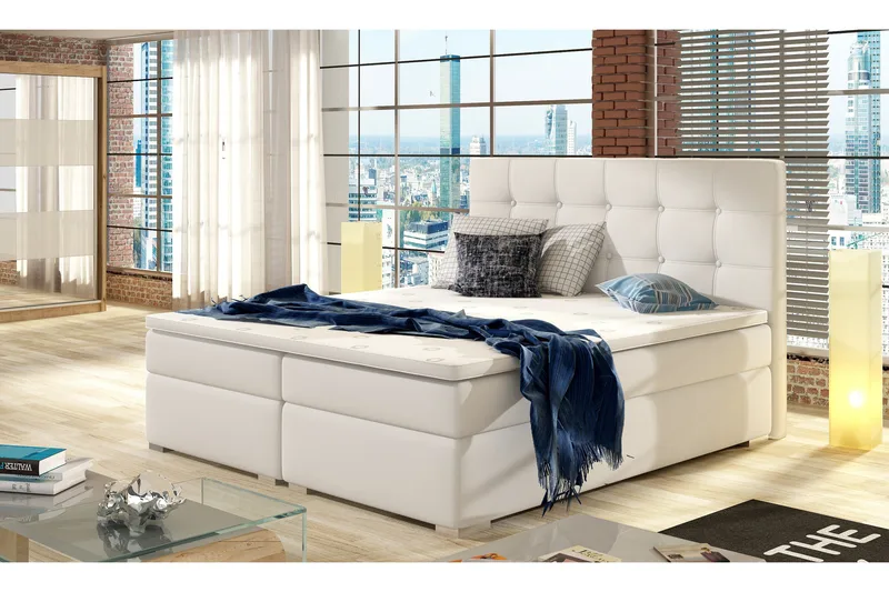 Esteiro Rammeseng 160x200 cm, Hvit