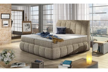 Fabara Seng 180x200 cm - Beige - Møbler - Senger - Dobbeltsenger