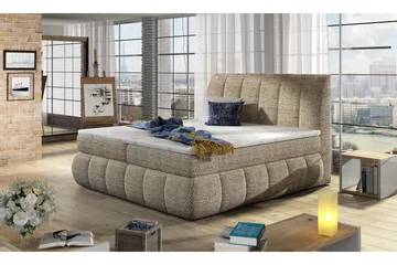 Fabara Seng 180x200 cm - Beige - Møbler - Senger - Dobbeltsenger