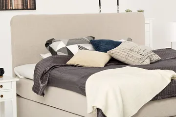 Dolly kontinentalseng 160x200 cm - Beige - Møbler - Senger - Kontinentalsenger
