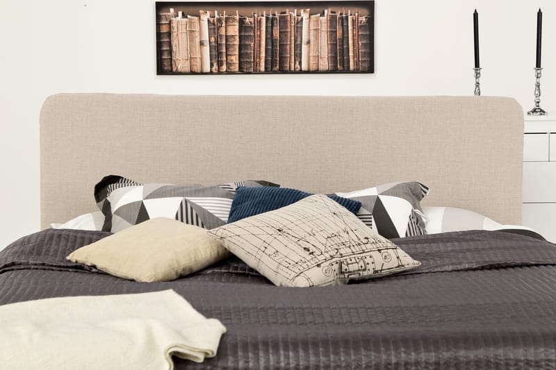 Dolly kontinentalseng 160x200 cm - Beige - Møbler - Senger - Kontinentalsenger