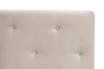 Dream Komplett Sengepakke 140x200 cm Asymmetriske knapper - Beige - Møbler - Senger - Kontinentalsenger