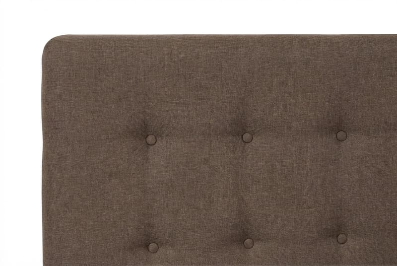 Dream komplett sengepakke 150x200 cm knapper - Brun - Møbler - Senger - Dobbeltsenger