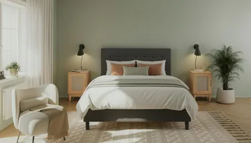 Dream Komplett Sengepakke 160x200 cm - Mørkegrå - Møbler - Senger - Kontinentalsenger