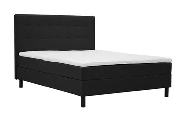 Dream komplett sengepakke 160x200 - Svart - Møbler - Senger - Dobbeltsenger