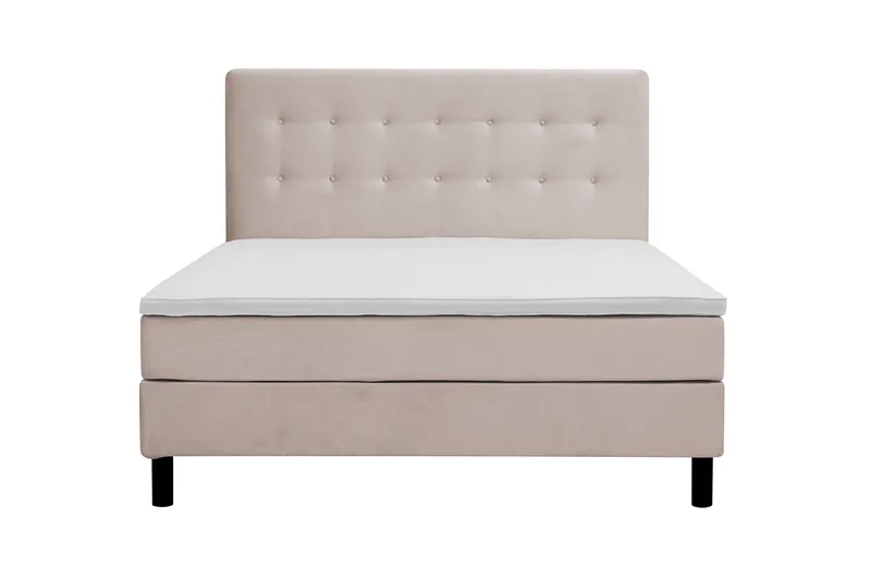 Dream Komplett Sengepakke 180x200 cm Knapper, Beige