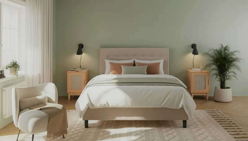 Dream Komplett Sengepakke 180x200 cm Knapper - Beige - Møbler - Senger - Kontinentalsenger