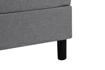 Dream komplett sengepakke 90x200 cm knapper - Grå - Møbler - Senger - Komplett sengepakke