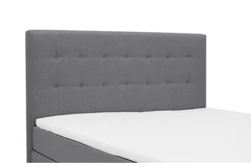 Dream Komplett Sengpakke 180x200 cm Avtagbart Trekk - Grå - Møbler - Senger - Kontinentalsenger