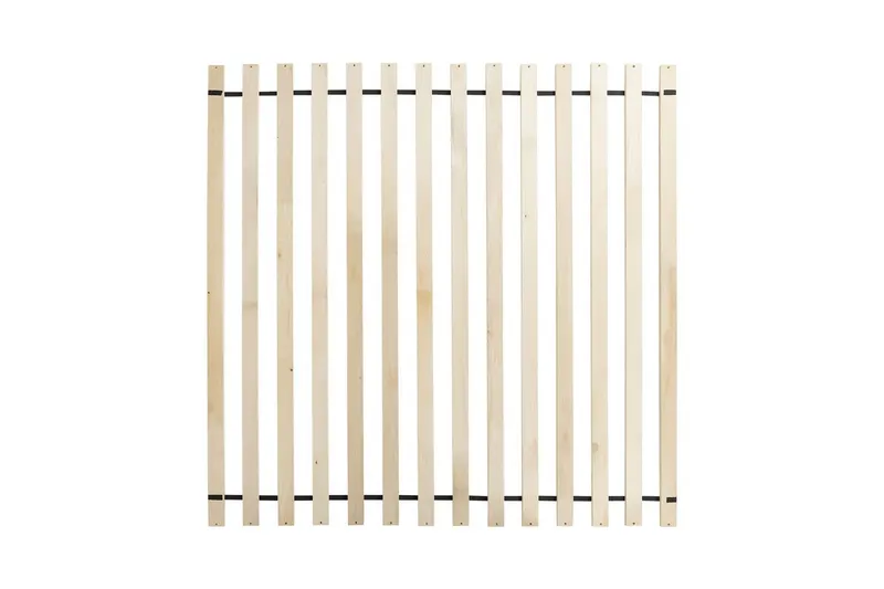 Dubbelsäng Beliani Boussicourt med lamellram 140x200 cm 180x200 - Møbler - Senger - Dobbeltsenger