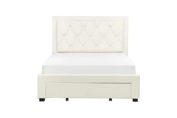 Dubbelsäng Beliani Lievin med förvaring 140x200 cm 140x200 - Møbler - Senger - Senger med oppbevaring