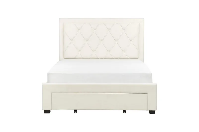 Dubbelsäng Beliani Lievin med förvaring 140x200 cm 140x200 - Møbler - Senger - Senger med oppbevaring