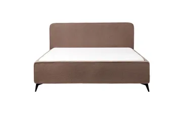 Dubbelsäng Beliani Valognes med lamellram 160x200 cm 180x200 - Møbler - Senger - Sengeramme & sengestamme