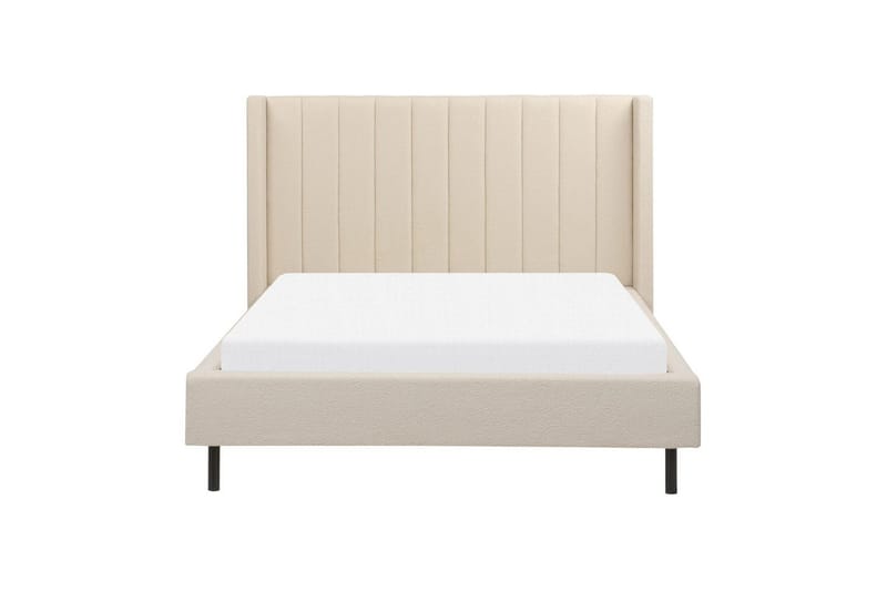 Dubbelsäng Beliani Villette med lamellram 140x200 cm 140x200 - Møbler - Senger - Sengeramme & sengestamme