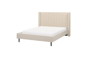 Dubbelsäng Beliani Villette med lamellram 140x200 cm 140x200 - Møbler - Senger - Sengeramme & sengestamme