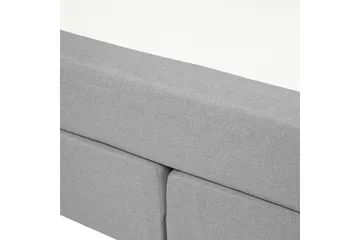 Dulcina Sengramme 160x200 cm - Grå - Møbler - Senger - Kontinentalsenger