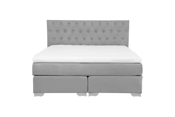 Dulcina Sengramme 160x200 cm - Grå - Møbler - Senger - Kontinentalsenger