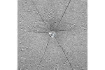 Dulcina Sengramme 160x200 cm - Grå - Møbler - Senger - Kontinentalsenger