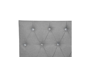 Dulcina Sengramme 160x200 cm - Grå - Møbler - Senger - Kontinentalsenger
