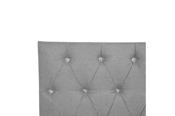 Dulcina Sengramme 160x200 cm - Grå - Møbler - Senger - Kontinentalsenger