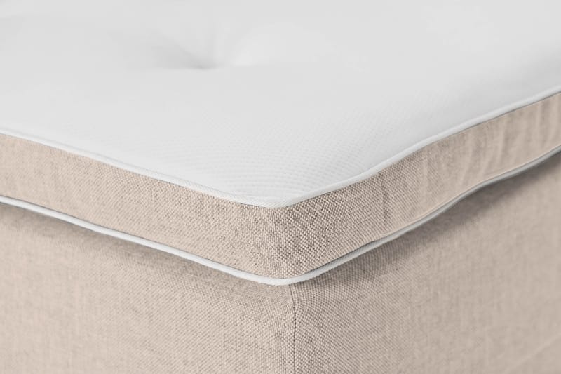Ella Familieseng Sengepakke 240x200 cm - (+Flere valg) Beige - Møbler - Senger - Kontinentalsenger