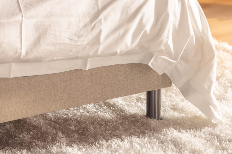 Ella Familieseng Sengepakke 240x200 cm - (+Flere valg) Beige - Møbler - Senger - Kontinentalsenger