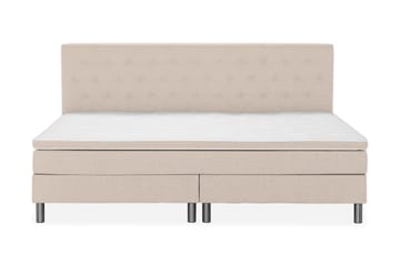 Sengegavl Knapper - Beige