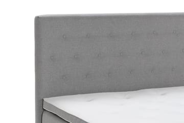Ella Familieseng Sengepakke 240x210 cm - (+Flere valg) Lysegrå - Møbler - Senger - Kontinentalsenger
