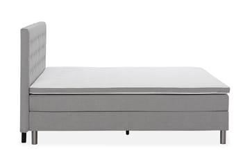 Ella Familieseng Sengepakke 240x210 cm - (+Flere valg) Lysegrå - Møbler - Senger - Kontinentalsenger