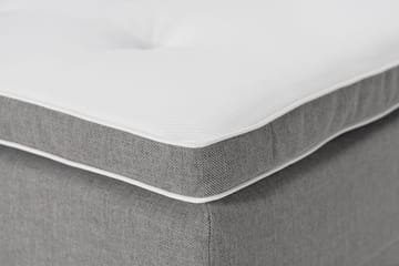 Ella Familieseng Sengepakke 240x210 cm - (+Flere valg) Lysegrå - Møbler - Senger - Kontinentalsenger